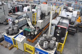 7-axis automated production line